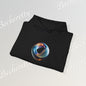 Futuristic Ring - Graphic Hoodie Becheretty - Minimal Artistic Jewel - Luminous Statement - Style is yours!