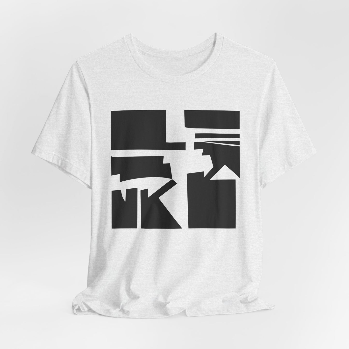 Abstract Graphic Art T-Shirt - Becheretty - Casual Wear - Gift for Art Lovers - Modern Artwork Apparel