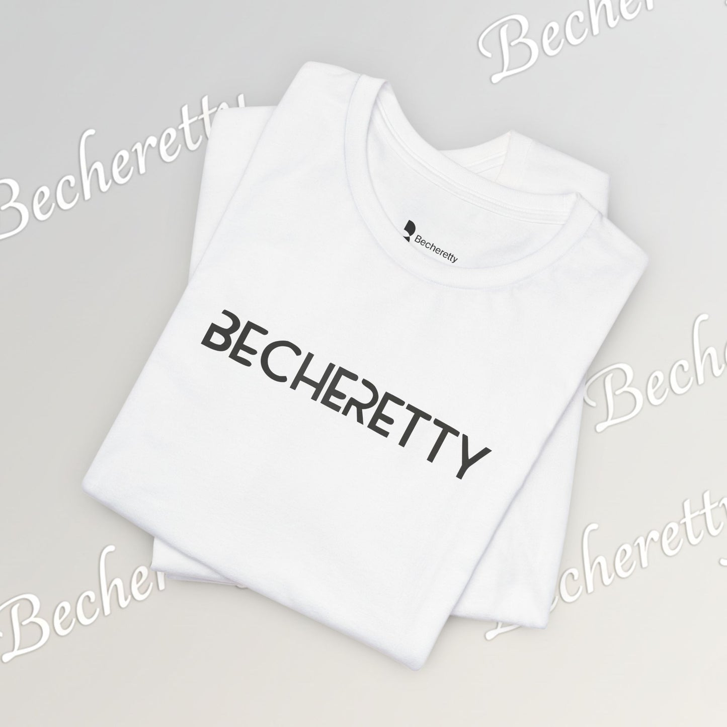 Short Sleeve Tee Becheretty  "Minimalist Design. Maximum Impact" Express Yourself. Casual Wear