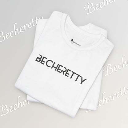 Short Sleeve Tee Becheretty  "Minimalist Design. Maximum Impact" Express Yourself. Casual Wear