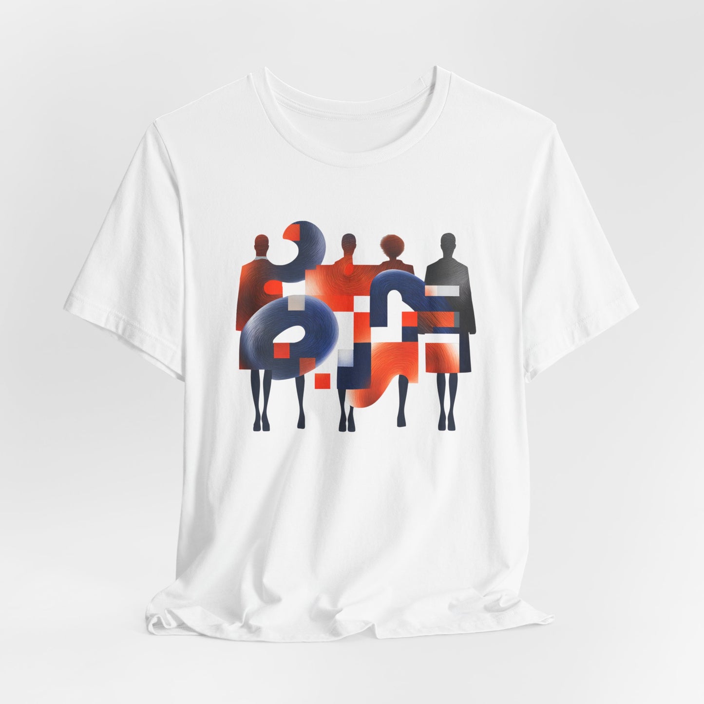 Abstract Graphic Tee Becheretty - Wear the Art - Become Part of the Composition