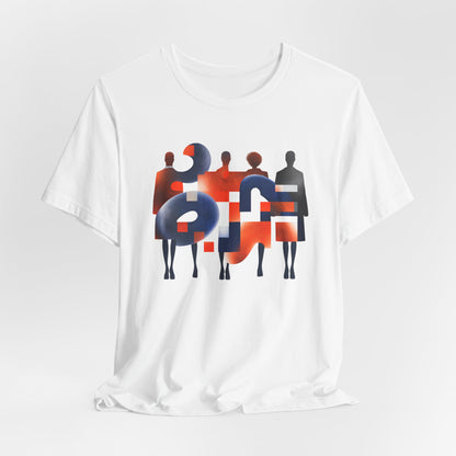 Abstract Graphic Tee Becheretty - Wear the Art - Become Part of the Composition