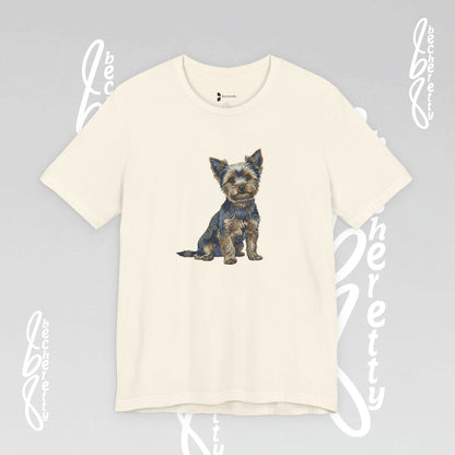 Yorkie T'Shirt - Art Graphic Becheretty - Perfect gift for Pets Lovers - Casual Wear