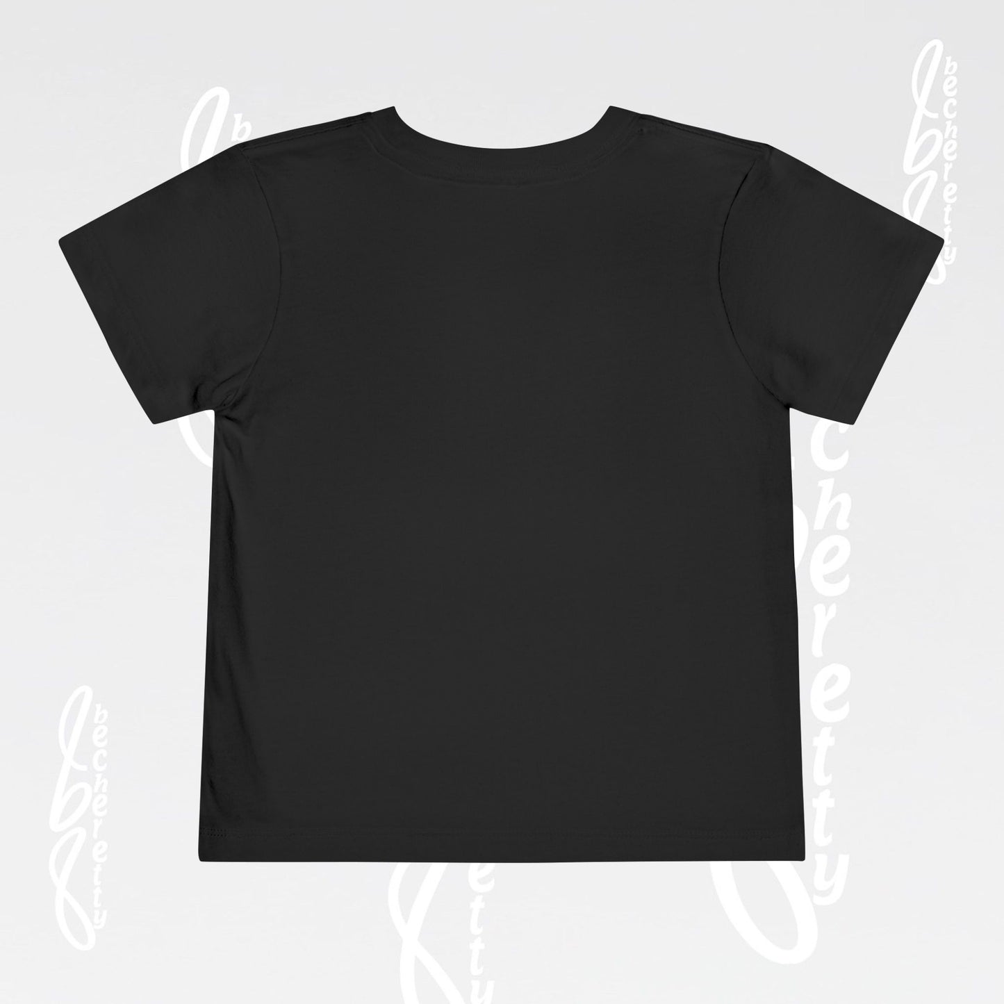 Toddler T-shirt - Colorful Watercolor Smiley Face - Art Graphic Minimalist Becheretty