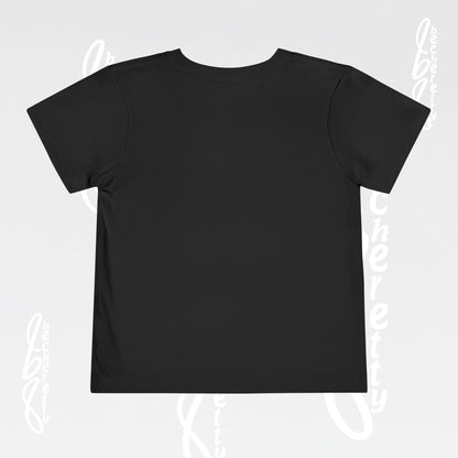 Toddler T-shirt - Colorful Watercolor Smiley Face - Art Graphic Minimalist Becheretty