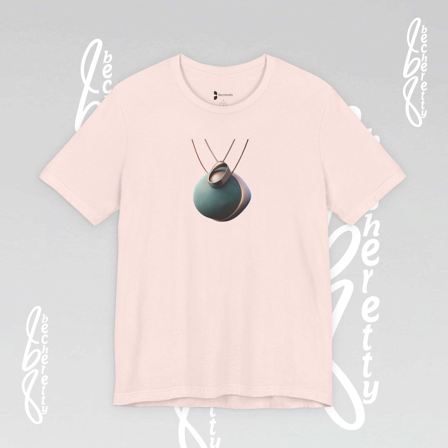 Artistic Necklace Graphic T-Shirt Becheretty - Perfect Women Gift - Casual Wear - Style is Yours