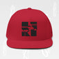 Baseball Cap - Art Graphic Becheretty - Stylish Embroidered Flat Bill Cap for Trendsetters