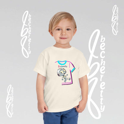 Toddler T-Shirt - Fun & Playful Robot Graphic Becheretty - Surprise your friends with this unique design