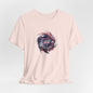 Graphic Art t-Shirt "Spiral Galaxy" - Abstract Cosmic Swirl Tee - Unique Design - Special Gift for Art Lovers