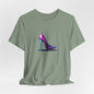 Colorful futuristic Stiletto T‑Shirt - Art Graphic Becheretty - A nod to your unique fashion style