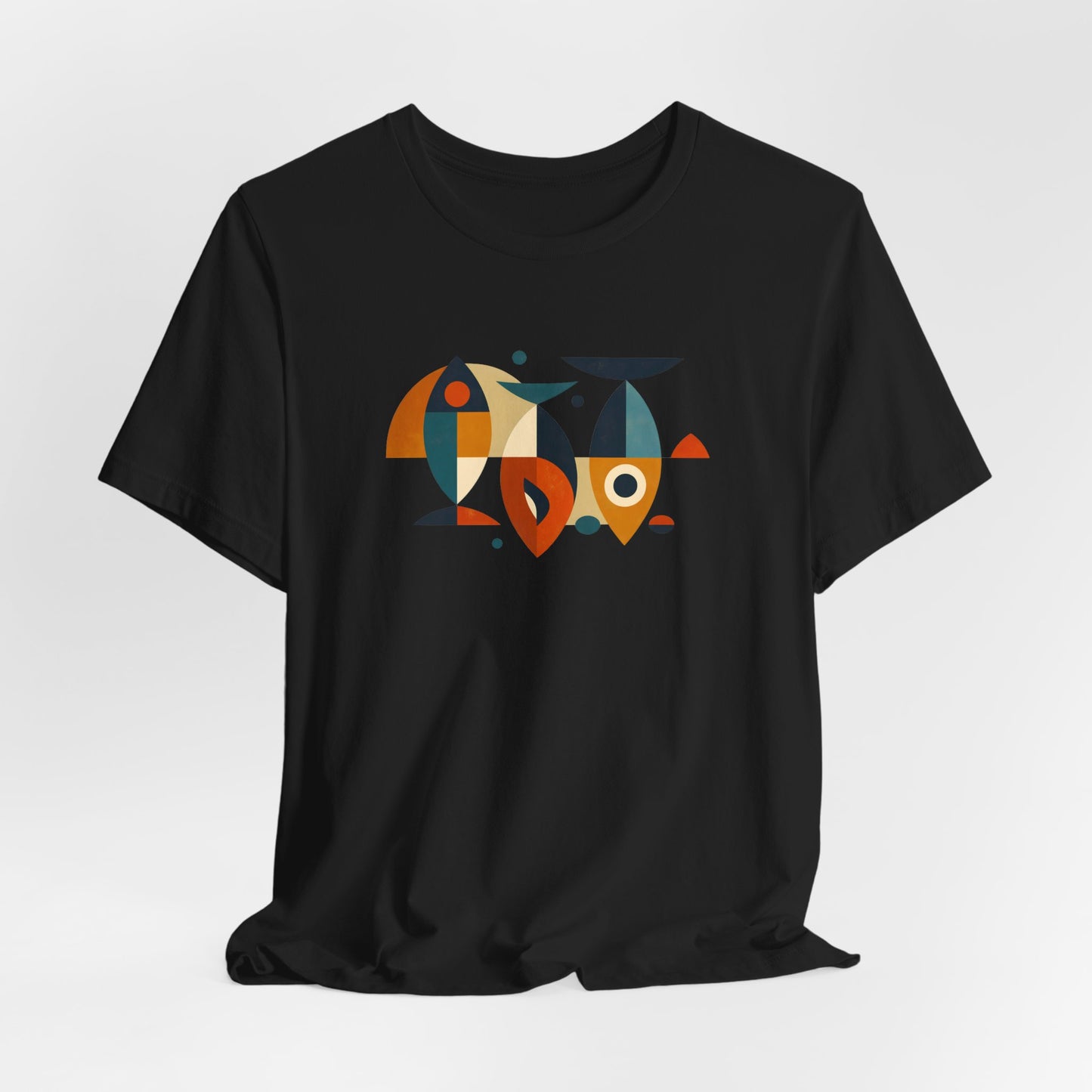Abstract Harmony Tee Becheretty - Casual Wear, Gift for Friends, Everyday Comfort, Unique Artwork