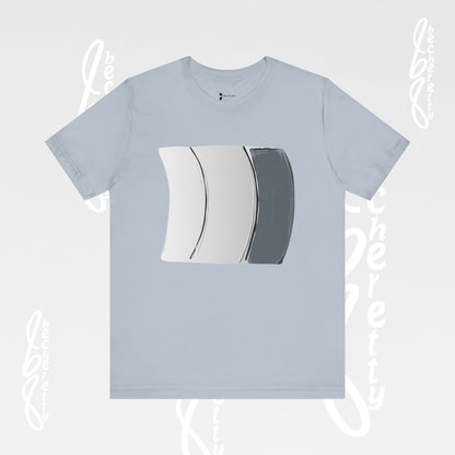 Modern Minimalist Becheretty design - Unisex Tee - Stylish Graphic - Summer - Casual Wear