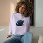 Football Lover’s Crop Hoodie - Becheretty's Graphic Art - Casual Outfit, Game Day Gift, Athletic Wear, Football Merchandise