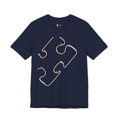 Autism Awareness Tee - Minimalistic graphic Becheretty - Unisex - Everyday Style