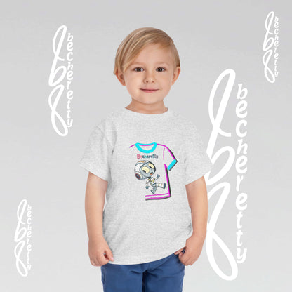 Toddler T-Shirt - Fun & Playful Robot Graphic Becheretty - Surprise your friends with this unique design