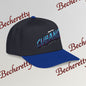 Snapback Baseball Cap "Cubano"  — Graphic Art Becheretty - Stylish companion for laid-back meetups - Gift Cap idea.
