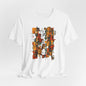 African Art T-Shirt "Ancestral Echoes" Graphic Becheretty - Abstract style - Ethno-Contemporary Fashion