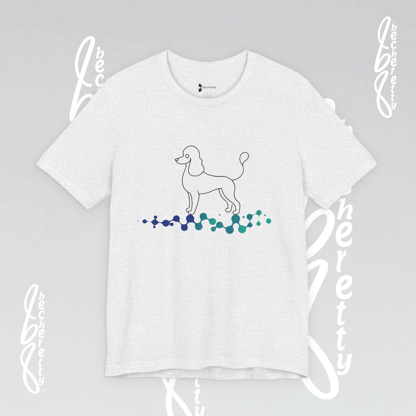 French Poodle T-Shirt Unisex - Becheretty - Casual Wear - Perfect Gift for Poodle's owners