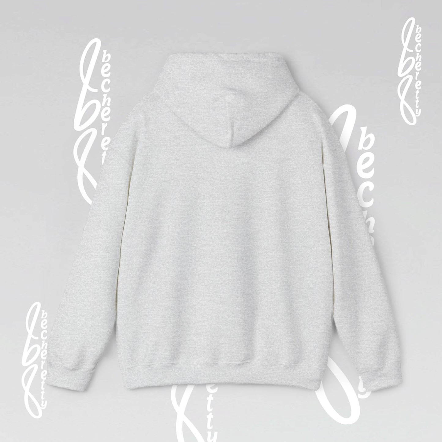 Funny Ghost Hoodie - Art Graphic Minimalist Becheretty "Ghost Headphone"