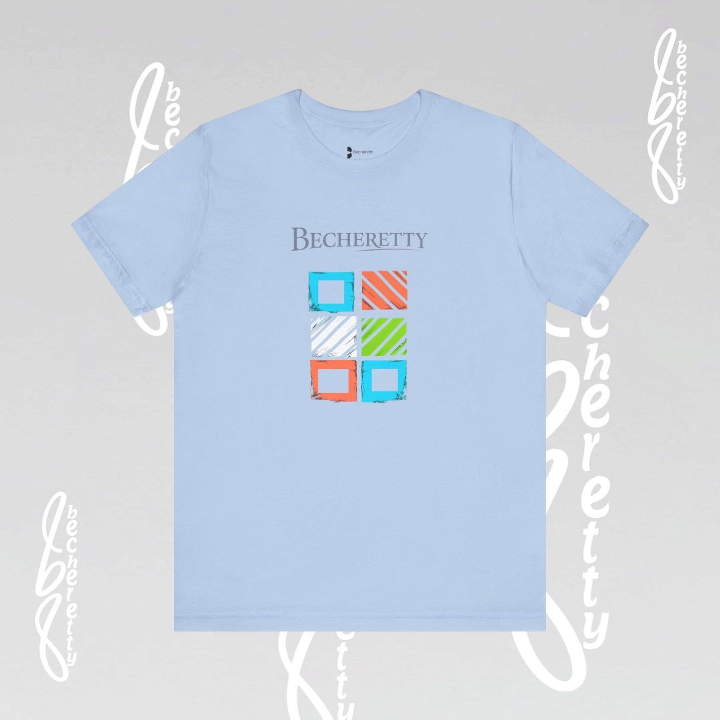 Colorful Becheretty Graphic Unisex T'shirt - Fashion style - Casual Wear