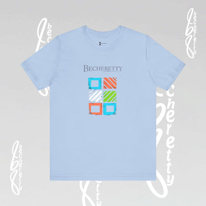 Colorful Becheretty Graphic Unisex T'shirt - Fashion style - Casual Wear