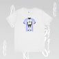 Soccer T-shirt Number 9 - Graphic Becheretty - Wearable Art Tee - Soccer Fans
