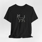 The Minimalist Muse: Chihuahua Line Art Tee Becheretty - "dog lovers"— less is often much more.
