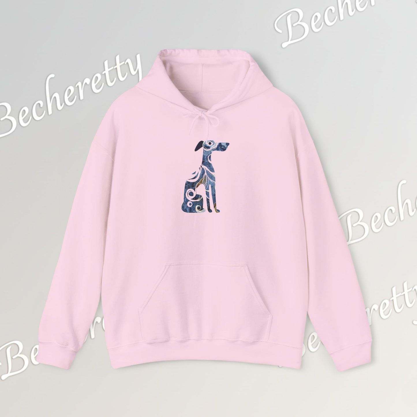 Artistic Dog Silhouette Hoodie - Graphic Becheretty - Perfect gift for dog lovers