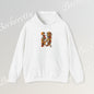 African Art Hoodie "Ancestral Echoes" Graphic Becheretty - Abstract style - Ethno-Contemporary Fashion