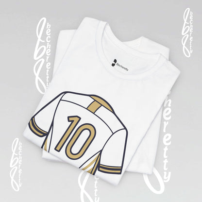 Soccer T-Shirt Number 10 Unisex - Graphic Becheretty - Game Day - Casual wear - Gift for Soccer Lovers