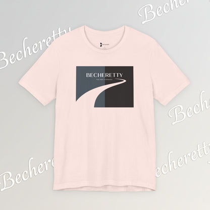 The Way Forward | Minimalist Cubist Graphic Tee Becheretty - Casual Wear, Gift Idea, Streetwear, Everyday Comfort