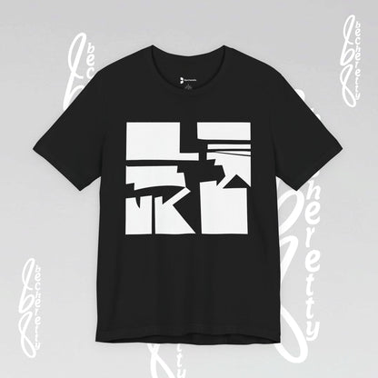 Abstract Graphic Art T-Shirt - Becheretty - Casual Wear - Gift for Art Lovers - Modern Artwork Apparel