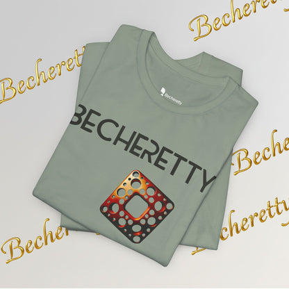 Stylish Minimalist Art Design Becheretty - Trendy short sleeve T-Shirt - Casual Wear - Gift for Him