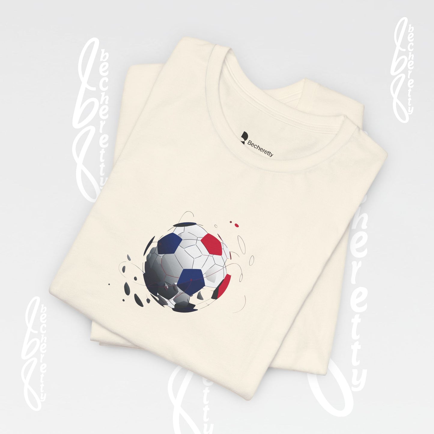 Soccer Ball Graphic Tee — Artistic Minimalist Design Becheretty - Enthusiastic Fans - Match Day