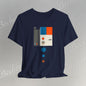 Artistic Graphic T-Shirt Becheretty - Perfect Gift for Art Lovers - Bauhaus-inspired geometric artwork