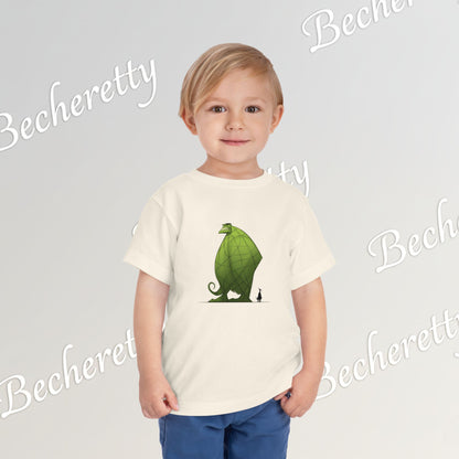 Gentle Giant & Tiny Friend Toddler Graphic Tee - Art Minimalist Becheretty