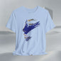 Midnight Motion Abstract Brushstroke T-Shirt — Original Art Minimalist Becheretty