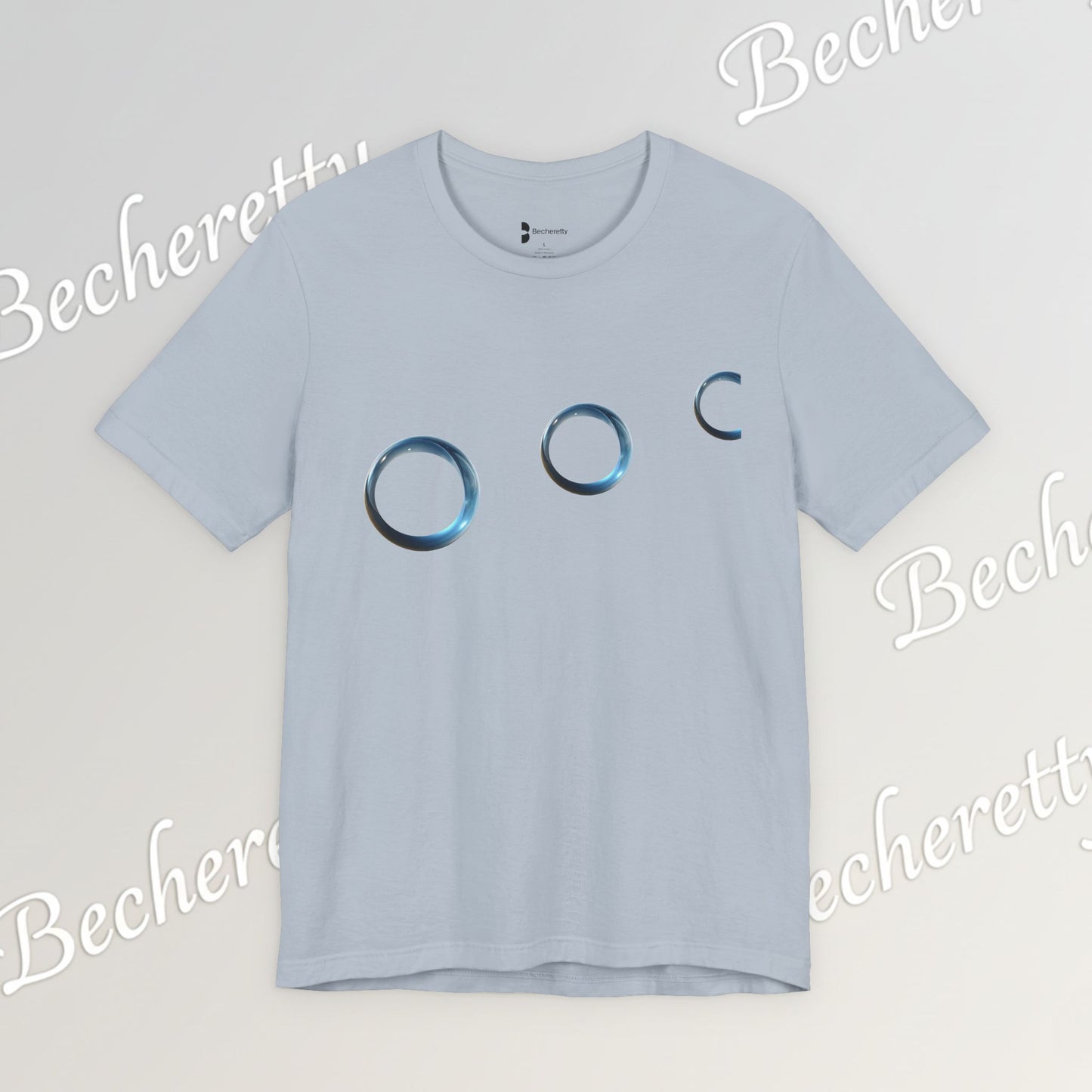 Moon Phase Tee — Minimal Lunar Circle T-Shirt - Art Graphic Becheretty - Everyday outfit