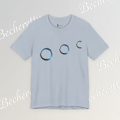 Moon Phase Tee — Minimal Lunar Circle T-Shirt - Art Graphic Becheretty - Everyday outfit