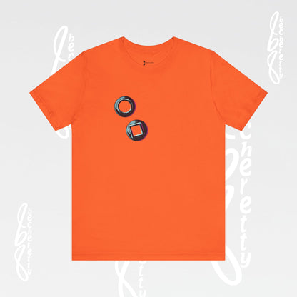 Graphic T-Shirt short sleeve, Unisex - Becheretty Minimalist Design - Casual Wear