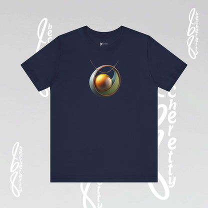 Art Graphic Becheretty "Necklace" - Stylish Design T-Shirt - Casual Wear, Gift for Art Lovers, Everyday Style, Unique Art Apparel