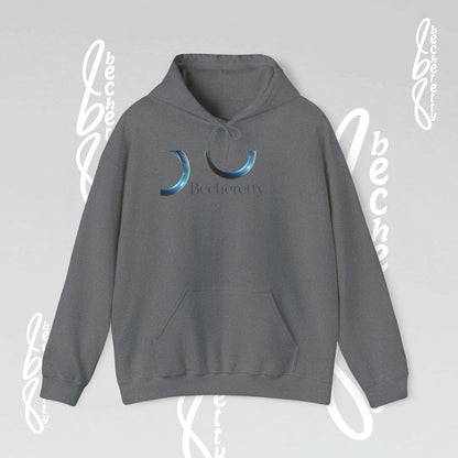 Graphic Hooded - Minimalist Design Becheretty - Broken Vector Line - Unisex