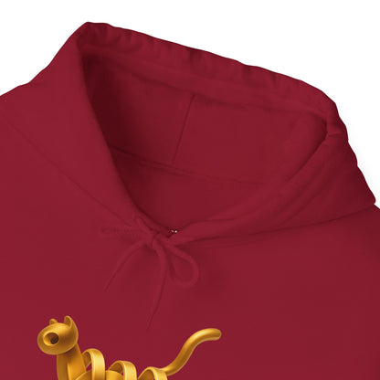 Golden Cat. Minimalist Graphic Hoodie Becheretty - Modern, and Effortlessly Etylish - Perfect for everyday wear with an artistic edge.