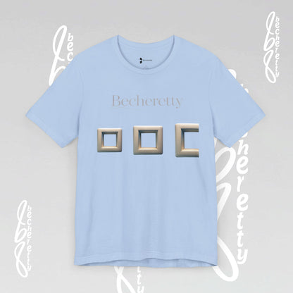 Modern Minimalist Graphic Tee - Becheretty - Artistic Everyday wear, Unique gift