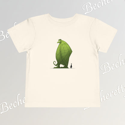 Gentle Giant & Tiny Friend Toddler Graphic Tee - Art Minimalist Becheretty