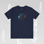 American Football T-Shirt - Art Graphic Becheretty. Game day, casual wear, unique design.