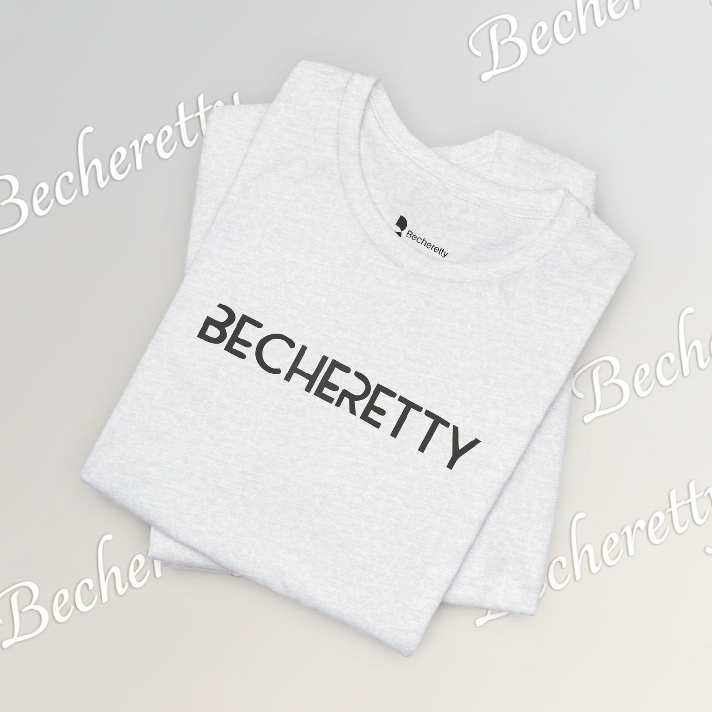 Short Sleeve Tee Becheretty  "Minimalist Design. Maximum Impact" Express Yourself. Casual Wear