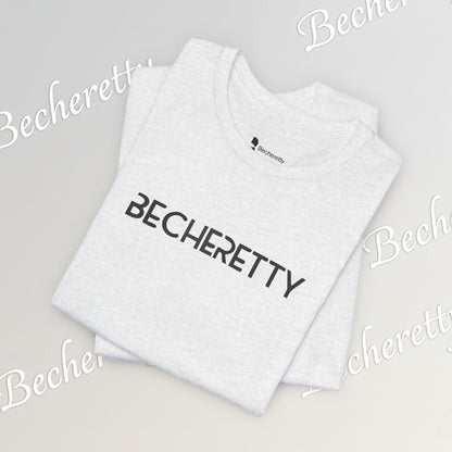 Short Sleeve Tee Becheretty  "Minimalist Design. Maximum Impact" Express Yourself. Casual Wear