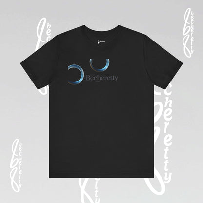 Becheretty Graphic T-Shirt - Broken Vector Line - Casual Wear - Fashion Style