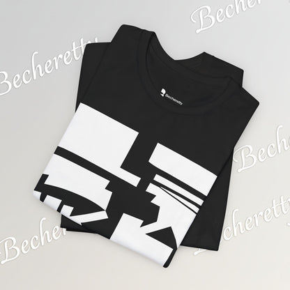Abstract Graphic Art T-Shirt - Becheretty - Casual Wear - Gift for Art Lovers - Modern Artwork Apparel